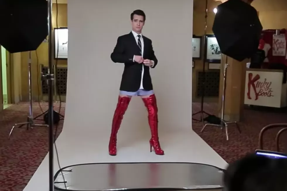 Watch Brendon Urie Take His First Few Steps Into ‘Kinky Boots’ Role