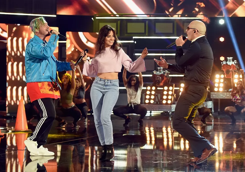 Camila Cabello, Pitbull and J Balvin Perform ‘Hey Ma’ at the 2017 MTV Movie and TV Awards