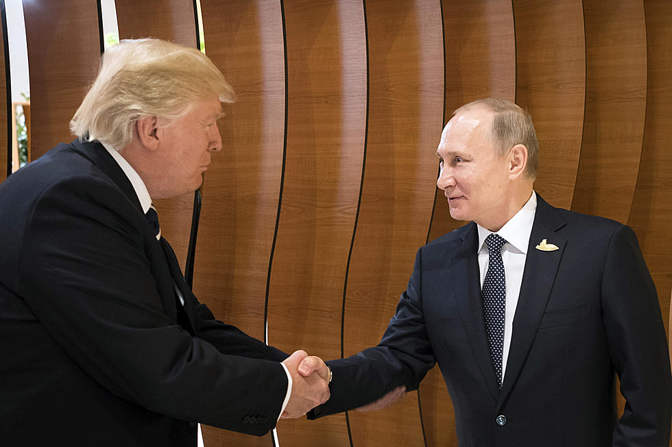 Trump + Putin Meet, Shake Hands, Totally Solve All That Election-Collusion Stuff