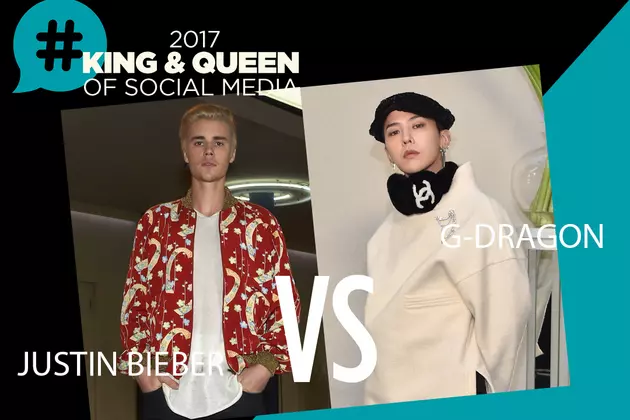 Justin Bieber vs. G-Dragon: 2017 King of Social Media [Round 1]
