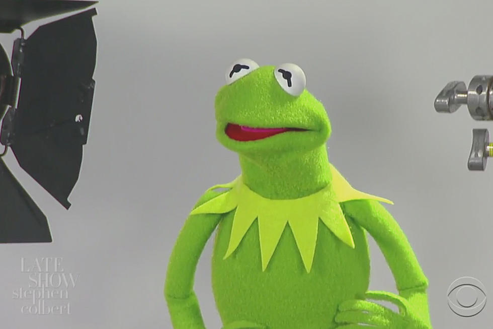 Stephen Colbert Discovers Team Trump’s Kermit the Frog Auditions
