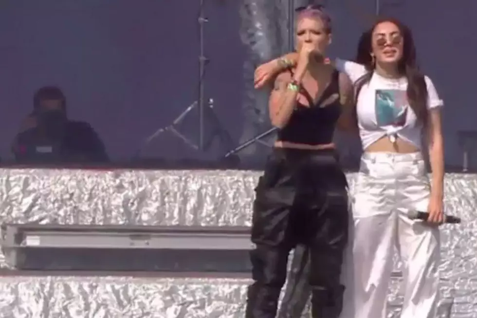 Charli XCX and Halsey Get Spicy At Lollapalooza With ‘Wannabe’ Cover