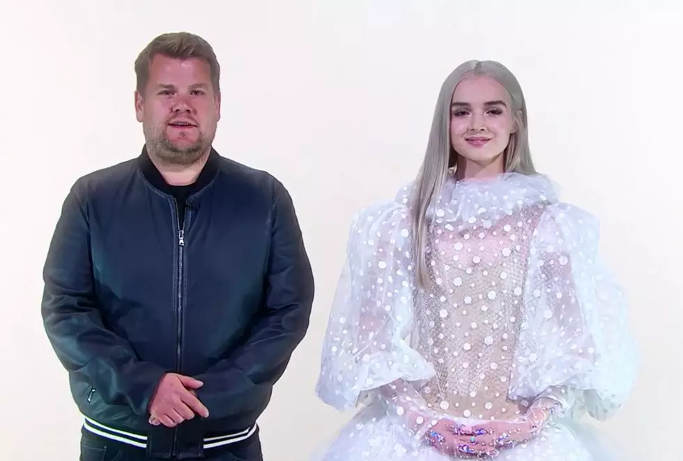Poppy Poppifies James Corden, Performs ‘Interweb’ on ‘The Late Late Show’