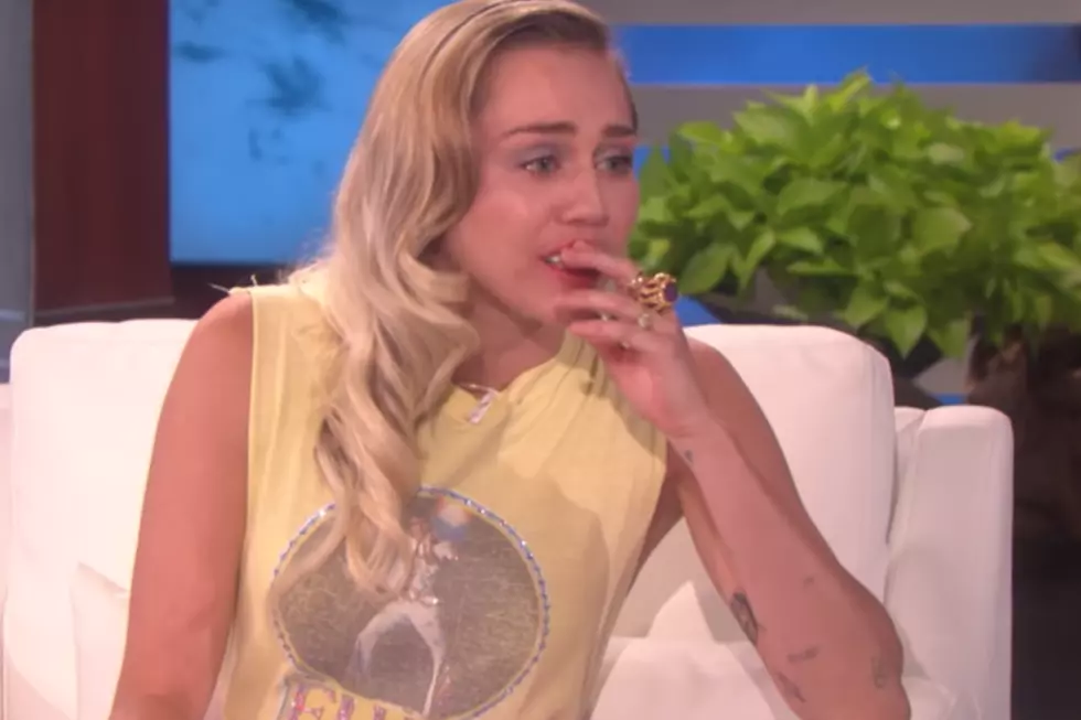 Miley Cyrus Breaks Down in Tears on ‘Ellen’
