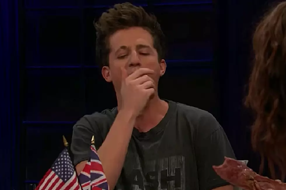 Charlie Puth Nearly Pukes on Late-Night TV After Sipping Bird Saliva: ICYMI