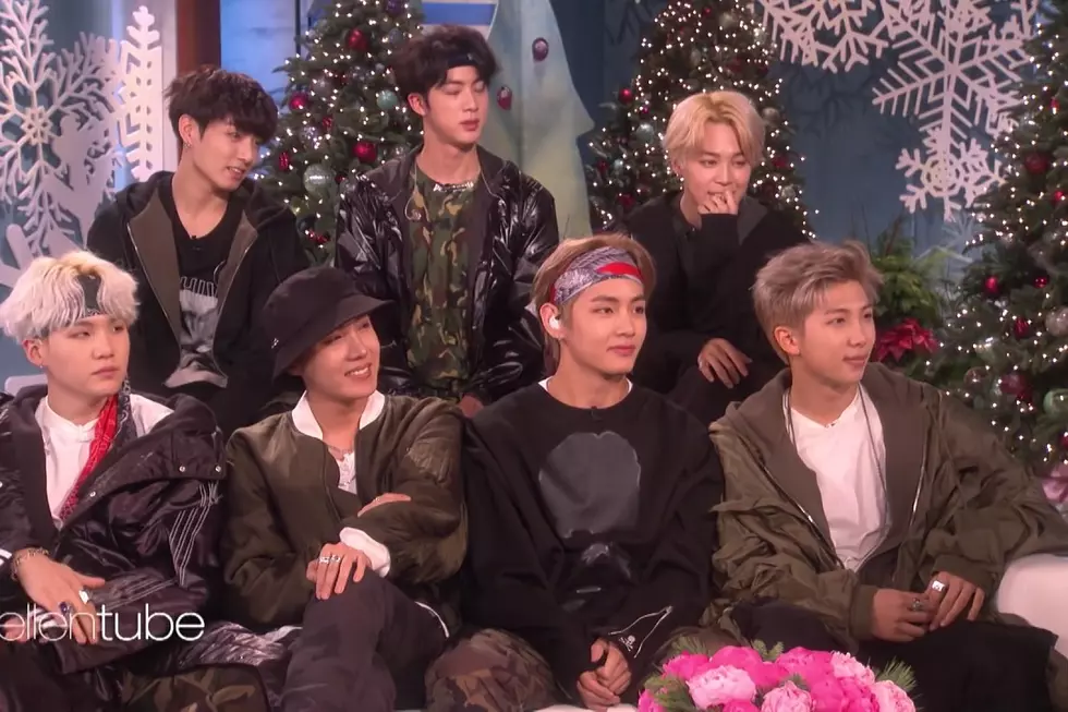 BTS Make &#8216;Friends&#8217; on &#8216;Ellen,&#8217; Answer Dating and Language Questions