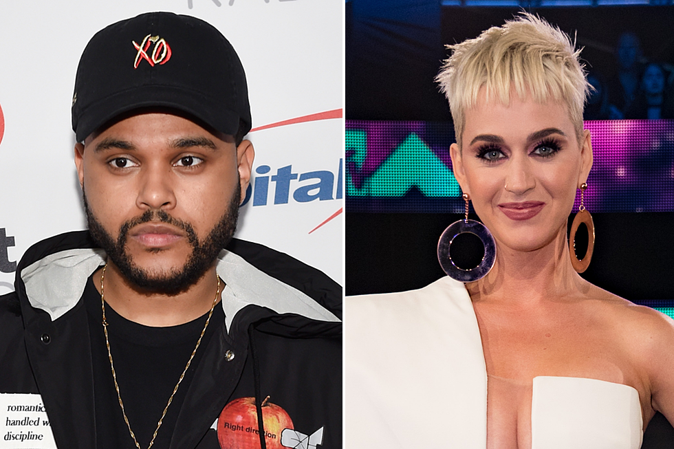 Katy Perry + The Weeknd Meet for Dinner in West Hollywood