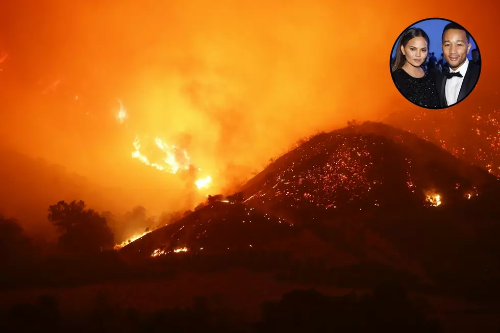 Chrissy Teigen, Paris Hilton + More Flee Raging California Wildfires