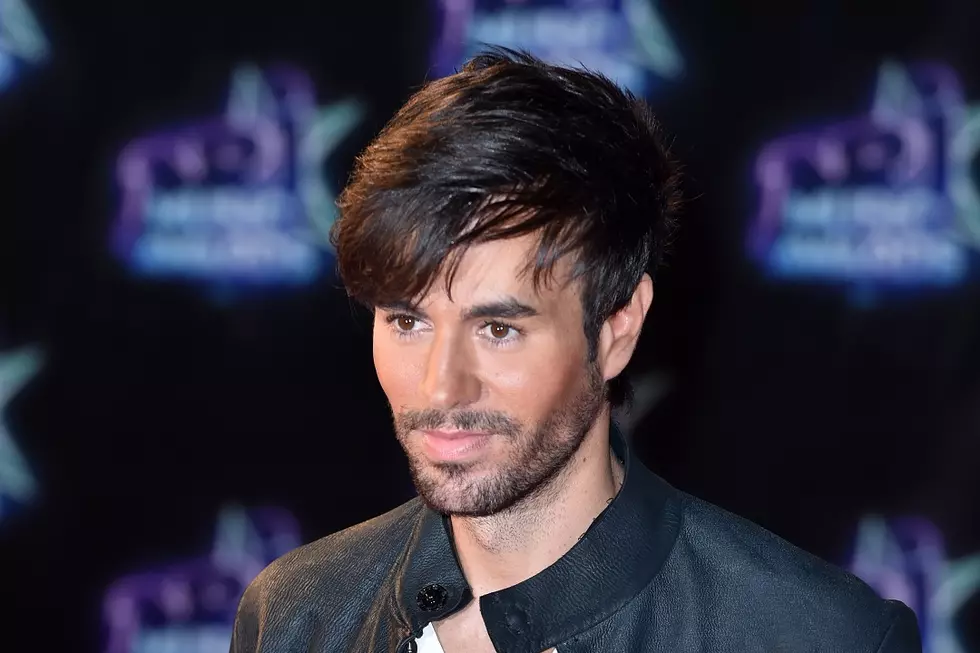 This Video of Enrique Iglesias Kissing His Baby Will Give You All the Feels