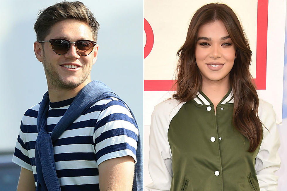 Niall Horan + Hailee Steinfeld Spotted Kissing Backstage