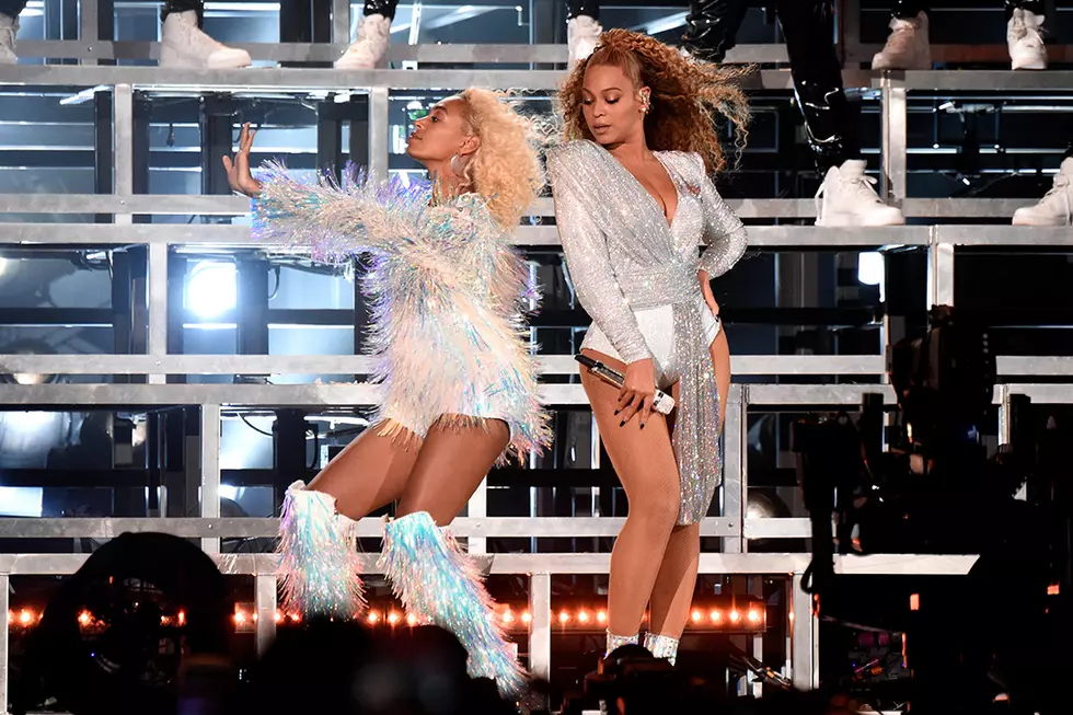 Beyonce, Solange Fall Onstage at Coachella (VIDEO)