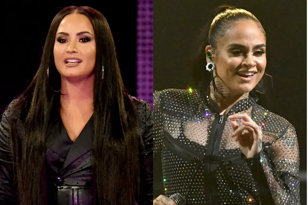 Demi Lovato + Kehlani Spark Dating Rumors With Sexy Onstage Kiss