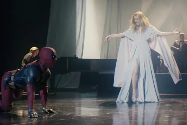Celine Dion Mistakes Deadpool for Spider-Man in Absurdly Beautiful &#8216;Ashes&#8217; (VIDEO)