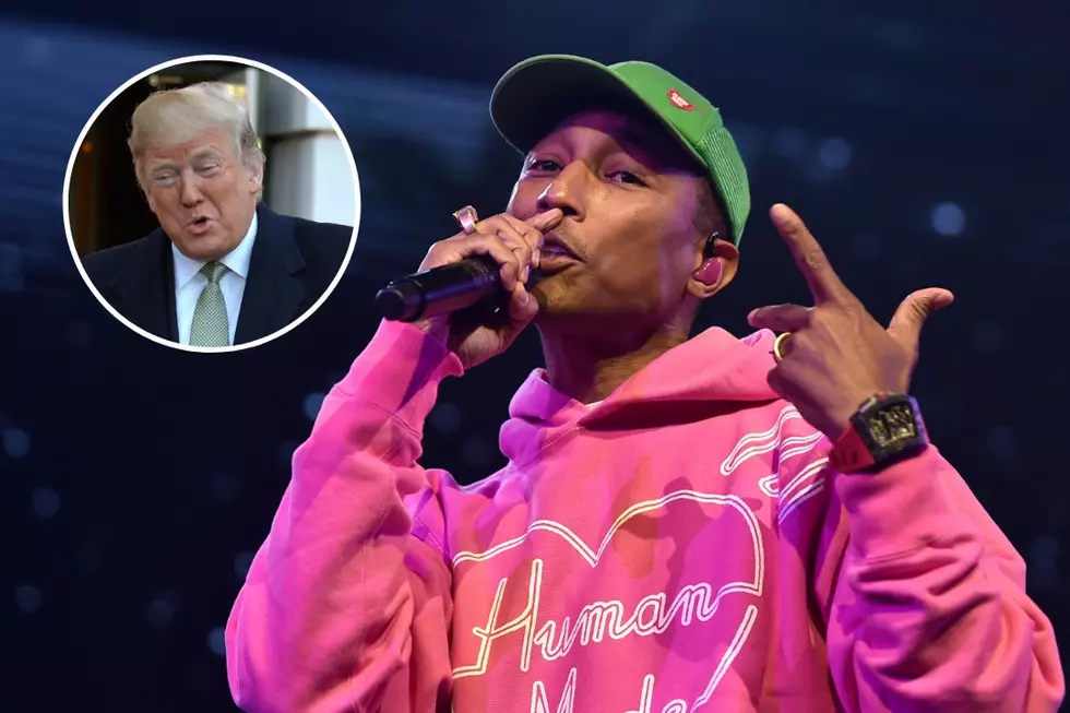 Pharrell Threatens to Sue Trump for Playing ‘Happy’ Following Synagogue Massacre