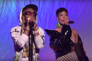 Halsey Gets Tattoo Drawn by Lil Wayne Seconds Before Performing Together on &#8216;SNL&#8217;