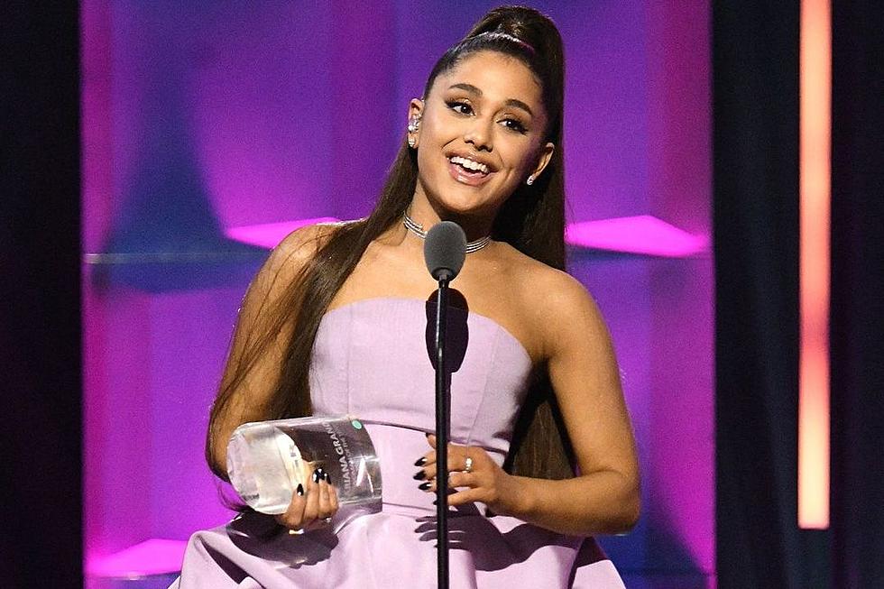 Ariana Grande Choked Up During Billboard Woman of the Year Speech
