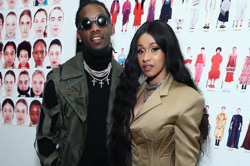 Offset Showers Cardi B With Christmas Gifts
