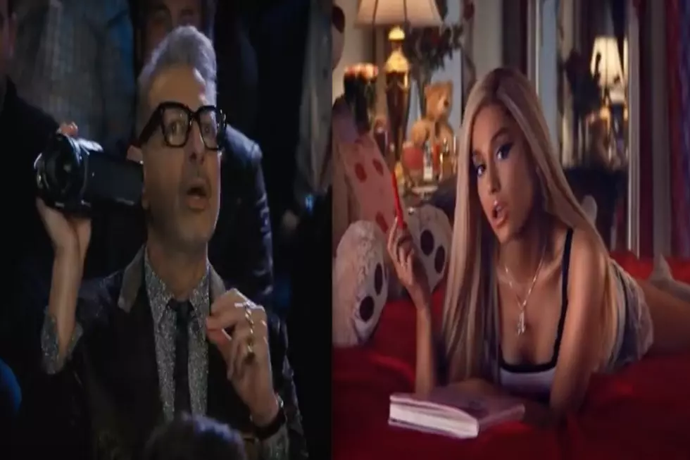 Ariana Grande&#8217;s &#8216;thank u, next': Watch James Corden&#8217;s Spoof With Jeff Goldblum