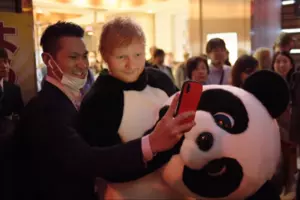 Ed Sheeran Is a Panda Bear Teasing His &#8216;I Don&#8217;t Care&#8217; Music Video Featuring Justin Bieber