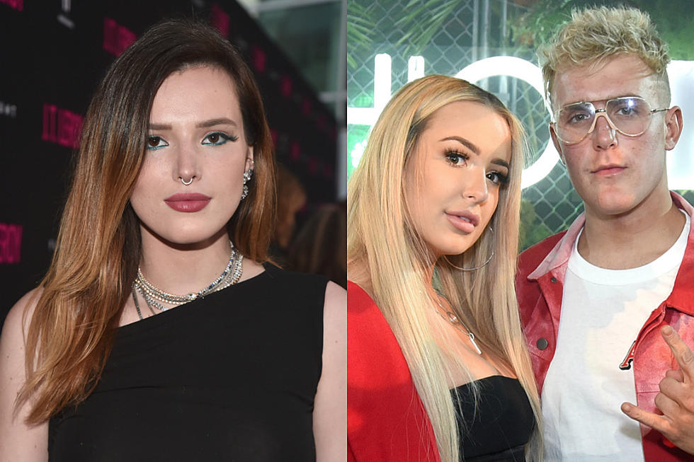 Bella Thorne Reacts to Ex Tana Mongeau's Engagement to Jake Paul