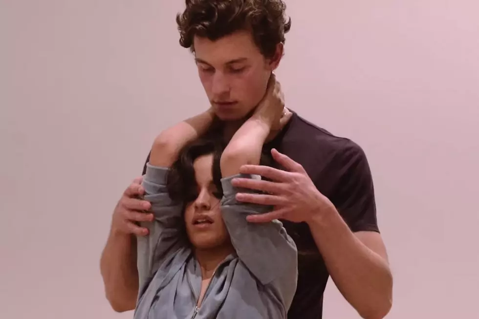 Watch Shawn Mendes Accidentally Drop Camila Cabello in ‘Senorita’ Rehearsal Video