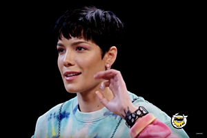 Halsey Addresses That Time She &#8216;Plagiarized&#8217; Herself While Eating &#8216;Hot Ones&#8217;