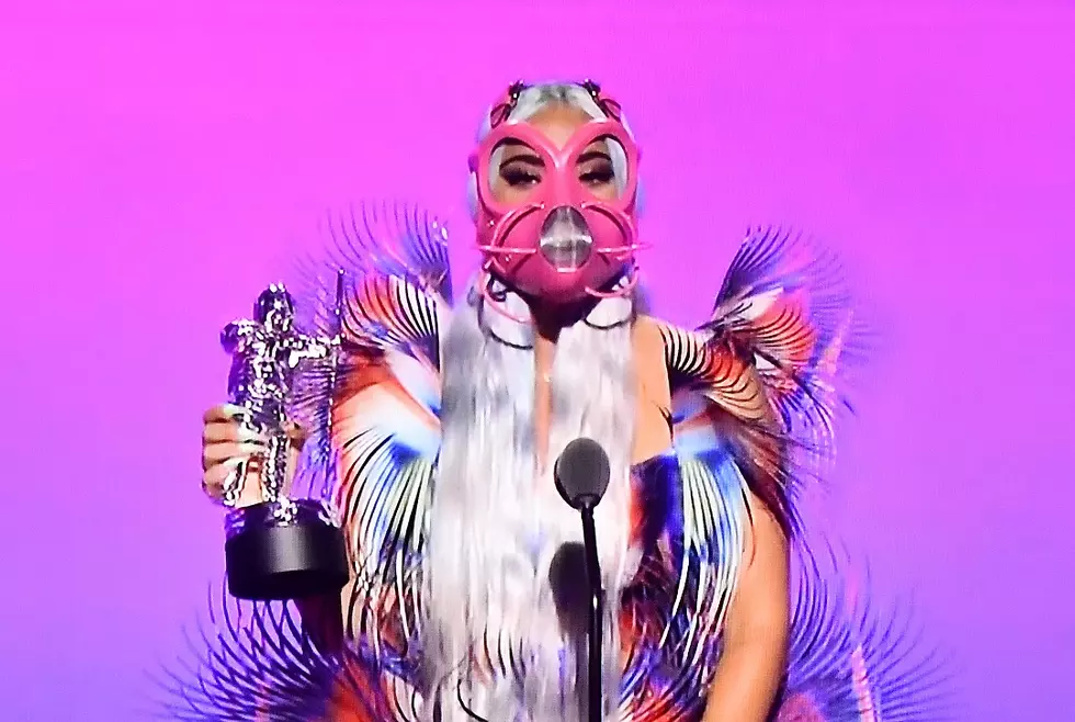 Lady Gaga Honored With First-Ever Tricon Award at 2020 MTV VMAs: ‘The Rage of Art Will Empower You’