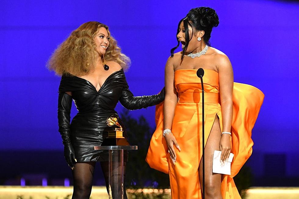 Beyonce Surprises Megan Thee Stallion After 'Savage' Grammy Win