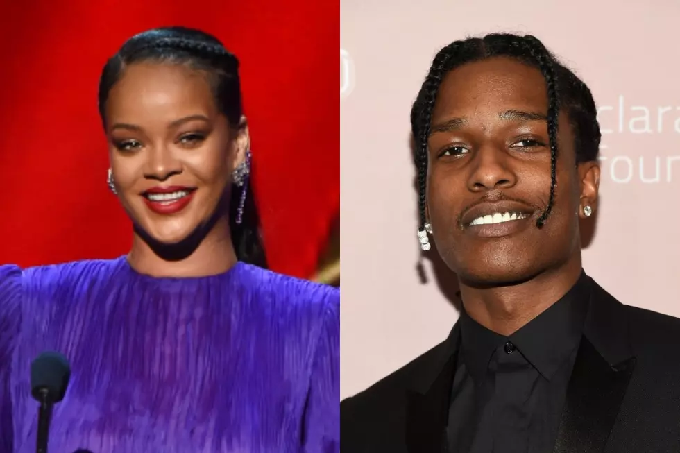 Rihanna and A$AP Rocky Go Viral for Seemingly Being Denied Entry Into Club: Watch