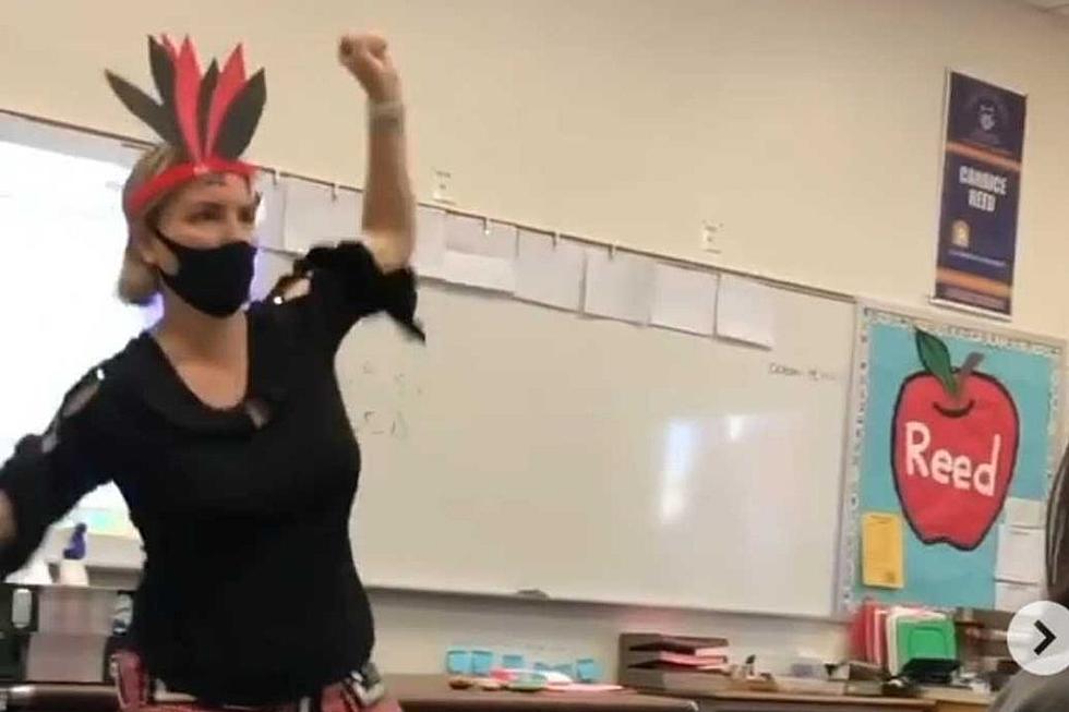 Teacher Placed on Leave After Video of Her Dancing and Chanting in Headdress Goes Viral