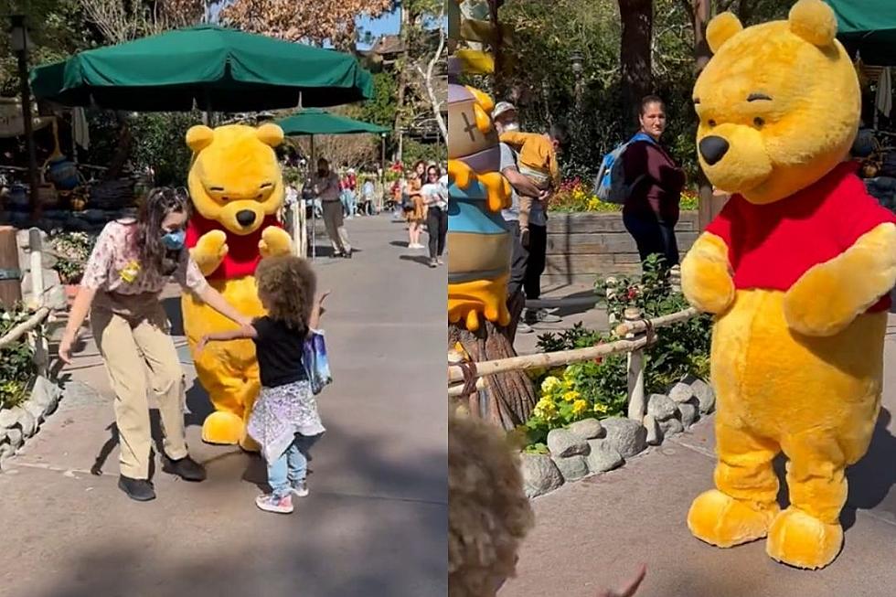 Disney Cast Member Turns Away Little Girl From Pooh Hug Amid COVID-19 Protocols