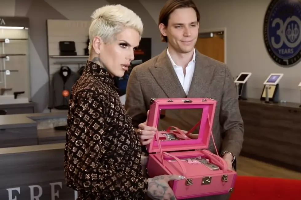 Jeffree Star Now Has His Very Own Custom Hot Pink Gun, Complete With Star Detailing