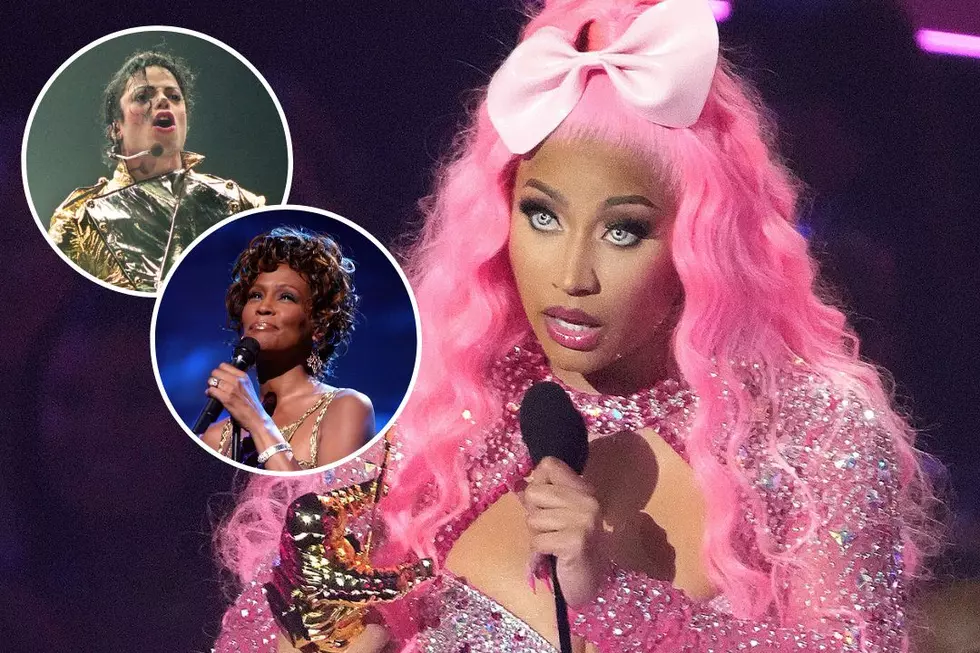 Nicki Minaj Honors Michael Jackson, Whitney Houston During Moving VMAs Video Vanguard Speech