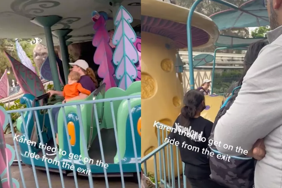 Disneyland ‘Karen’ Allegedly Tries to Skip Line, Board Alice in Wonderland Ride From Exit: WATCH