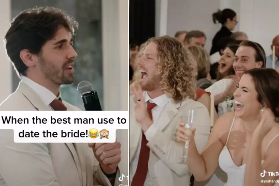 Groom’s Best Man Who Dated Bride First Reminisces in Wedding Speech: WATCH
