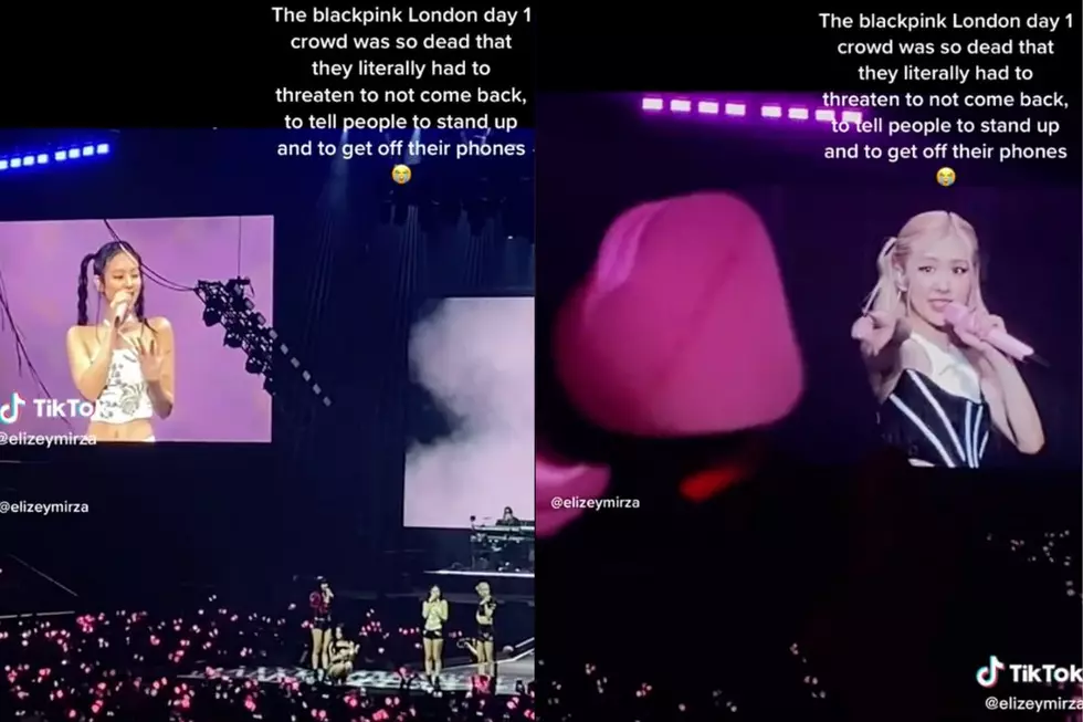Blackpink Ask London Crowd to Get Off Their Phones During Concert