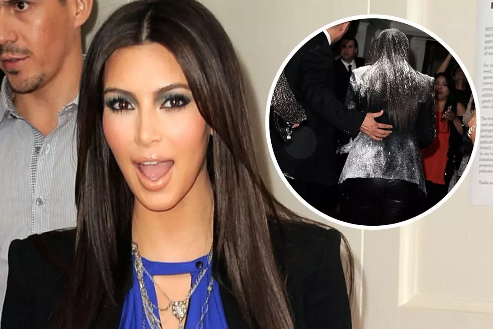 Did Kim Kardashian Fake Her 2012 Red Carpet Flour Bomb Attack?