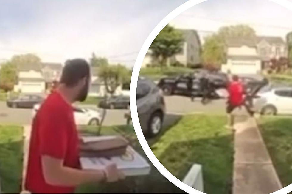 Pizza Delivery Driver Ends High-Speed Police Chase by Tripping Perpetrator: WATCH
