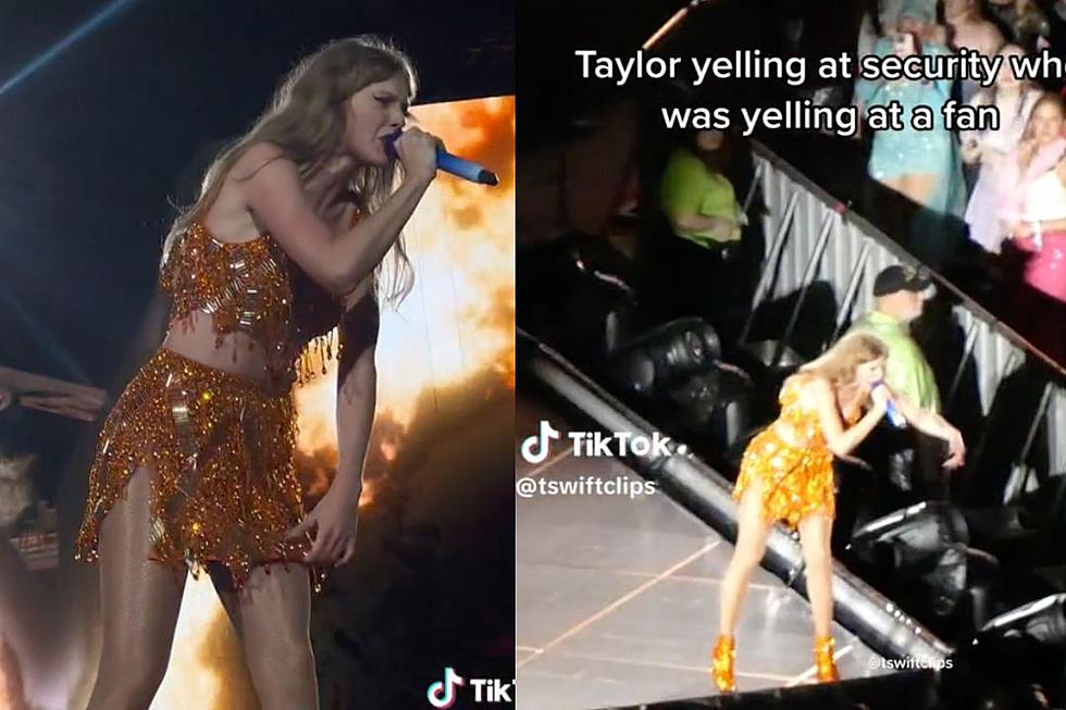 Taylor Swift Yells at Concert Security Guard From Stage