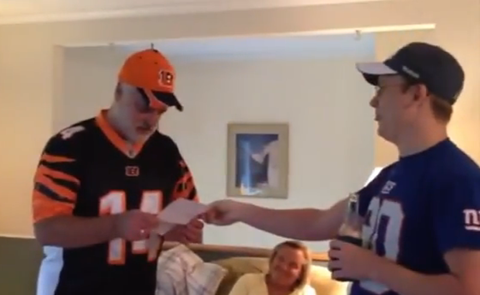 A Son’s Sweet Surprise For His Dad The Bengals Fan [VIDEO]