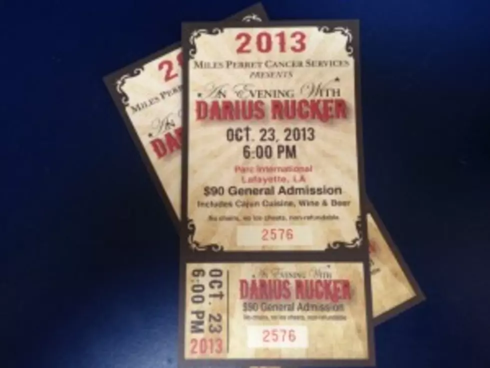 Darius Rucker Concert 100% SOLD OUT, And We Have A Winner!