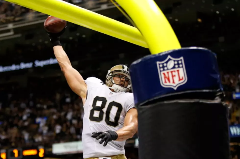 Saints&#8217; Jimmy Graham, &#8216;I guess I&#8217;ll have to lead the @nfl in penalties next year!&#8217; [Video]