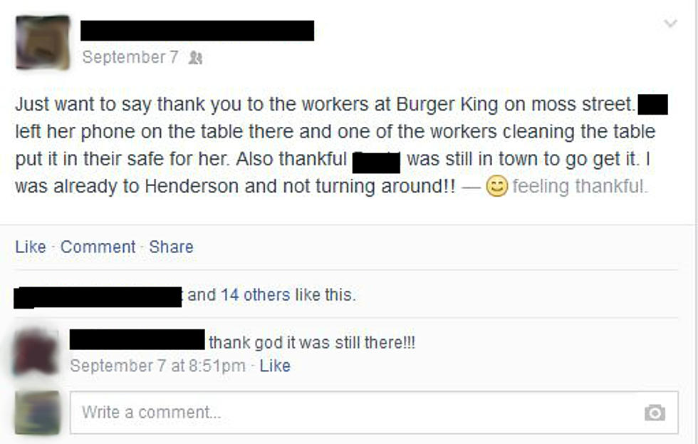 Fast-Food Worker Safeguards Lost Phone