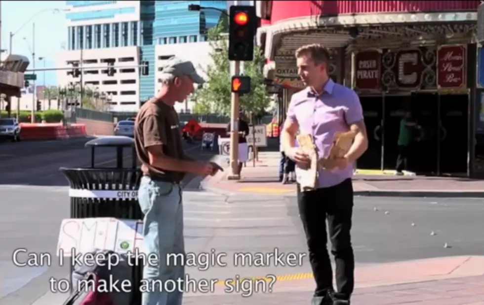 This Guy Ripped Up A Homeless Veteran&#8217;s Sign! [Video]