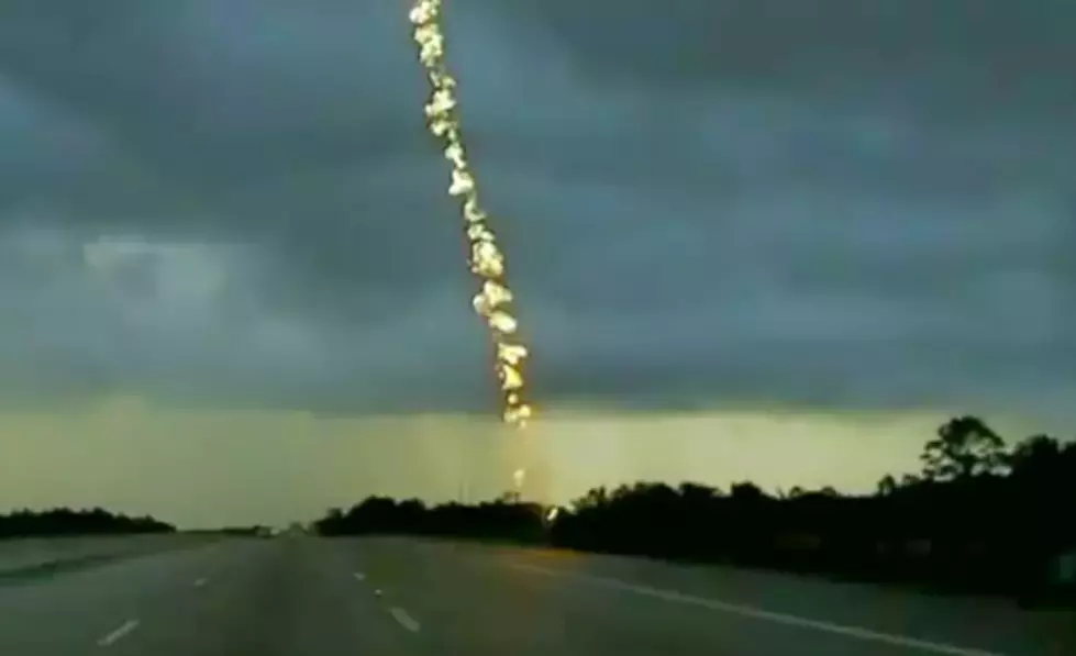 Big Storms In Mississippi, Police Car Dash Cam Catches Something Amazing [VIDEO]