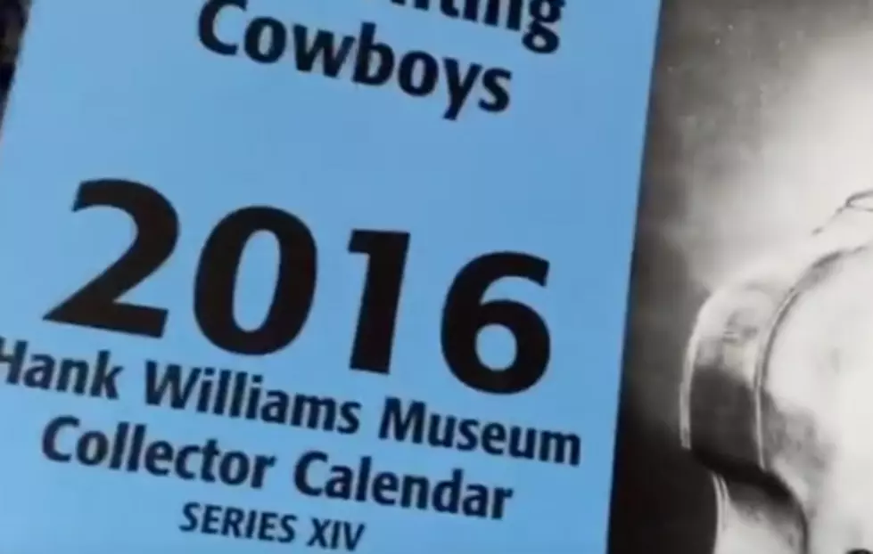 CJ And Debbie Ray Made It Into The 2016 Hank Williams Calendar [VIDEO]