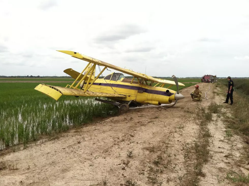 Crop Duster Takes Emergency Landing In Acadia Parish