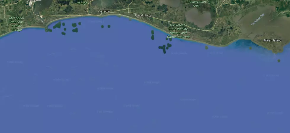 Intake process starts for sinking island off Louisiana coast