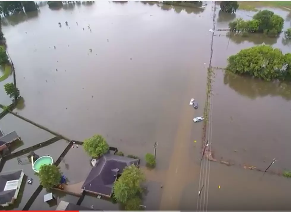 Amazing Drone Footage Of Flooded Areas In Youngsville