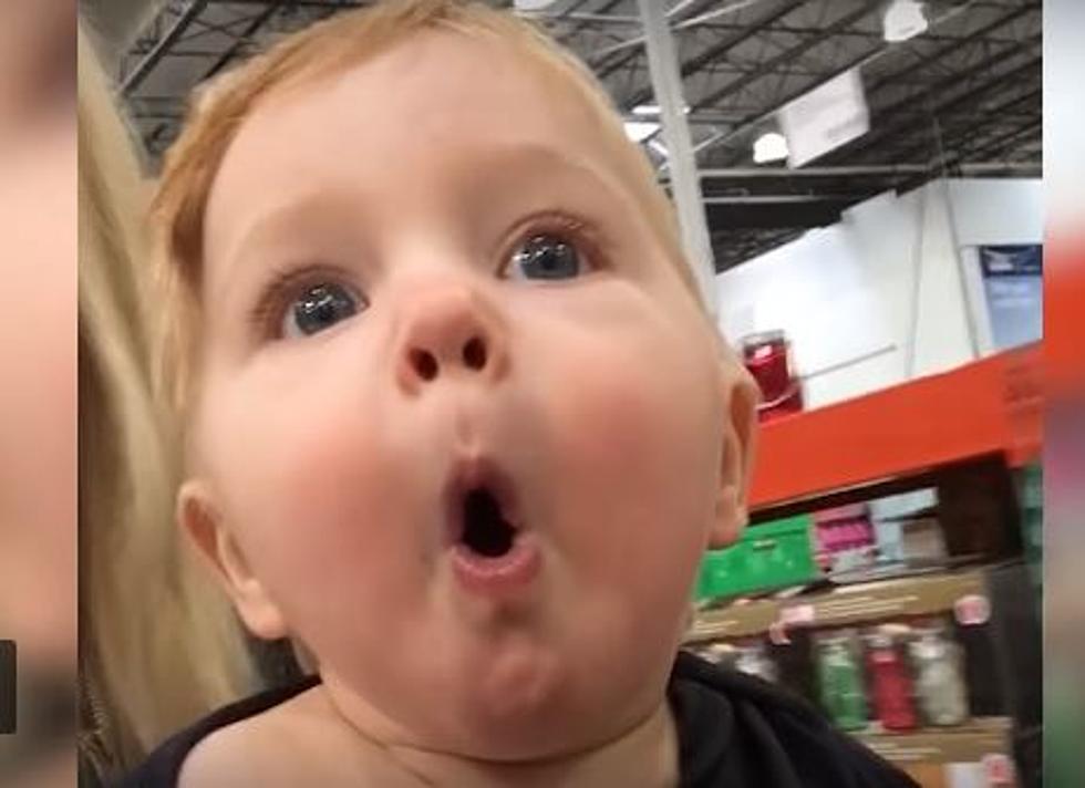 Adorable Baby Sees Christmas Decorations for the First Time
